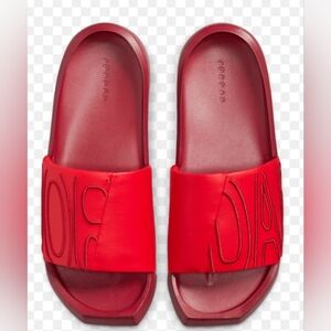 Jordan Red Slide Sandals NWOT